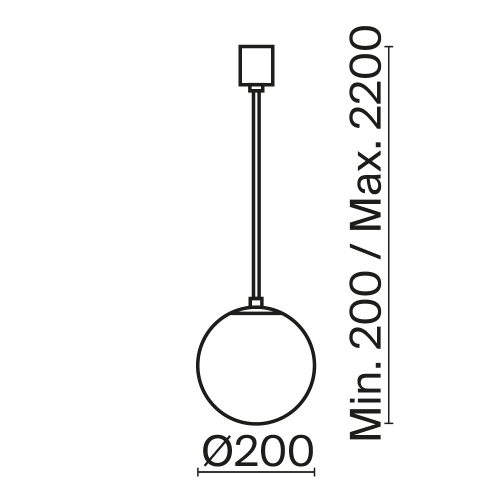 Maytoni P039PL-5W4K-20-B