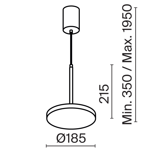 Maytoni P076PL-L12W3K-BS