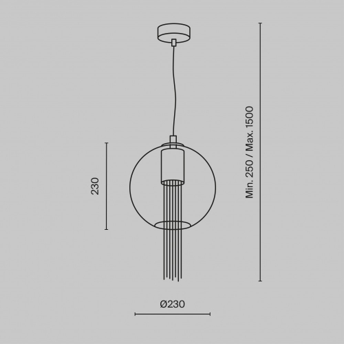 Maytoni P095PL-01BZ1