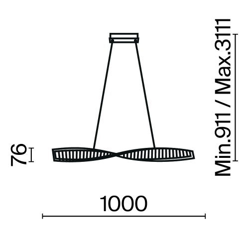 Maytoni P097PL-L28BS3K