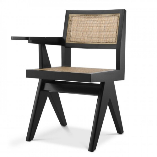 Дизайнерский стул Niclas With Desk Classic Black 114739