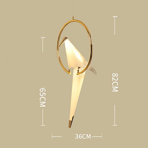 Origami Bird Pendant