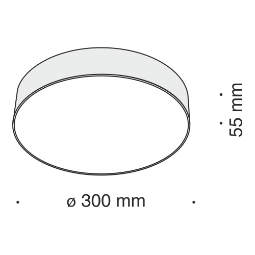 Потолочный светильник Technical C032CL-L43B4K