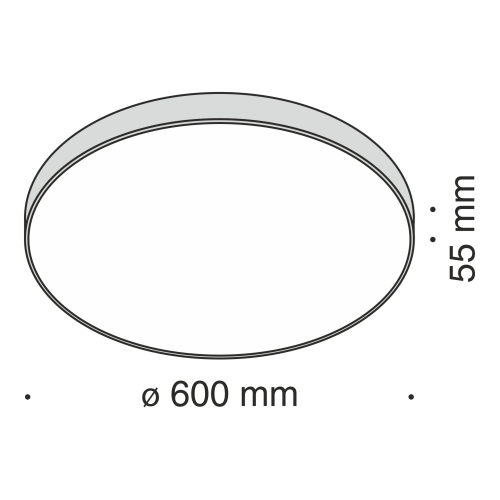 Потолочный светильник Technical C032CL-L96W4K