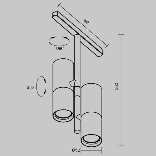 Technical TR005-2-2X12W3K-BW