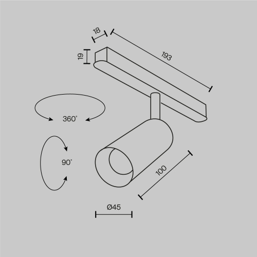 Technical TR032-4-5W3K-M-DS-BW