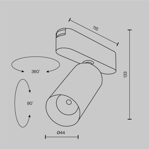 Technical TR103-1-12W4K-M-W