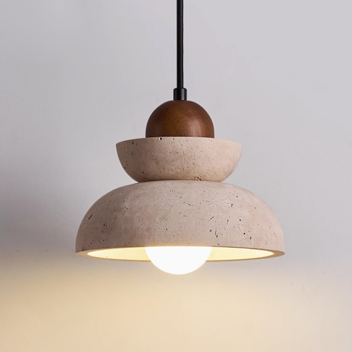 Travertine Pendant 15